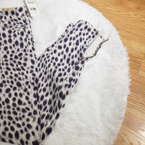 NWT Denim & Supply RL cheetah skinny jeans - Picture 3 of 6